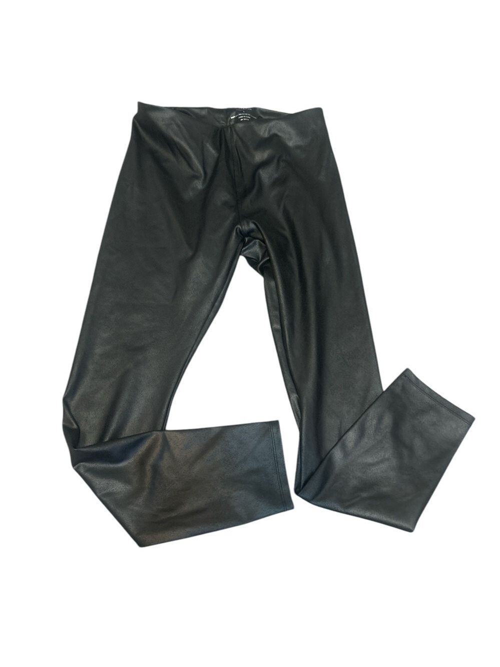 Modern Balance High Waisted Faux Leather Leggings Size Large